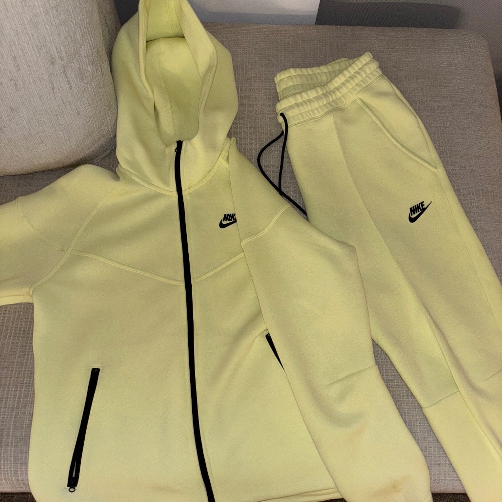 Yellow Nike Tech